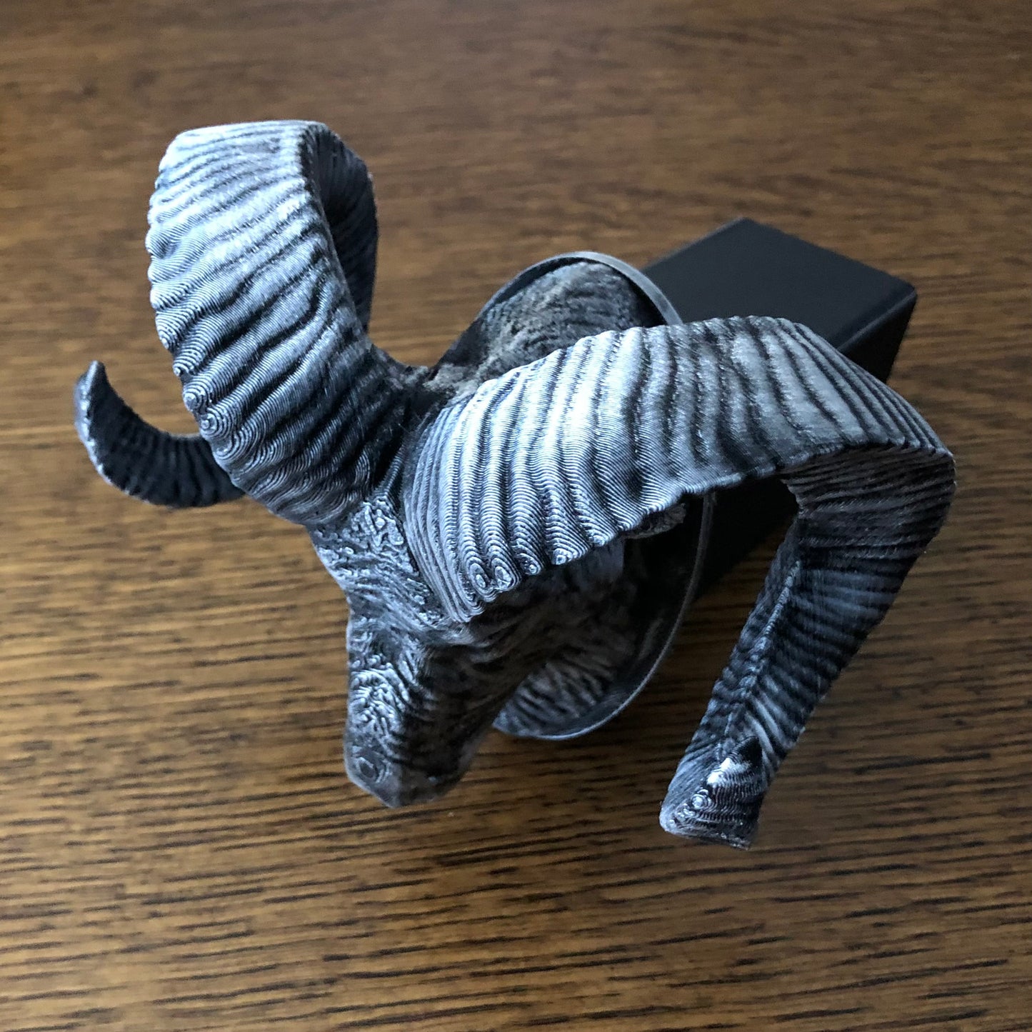 Rams head hitch cover