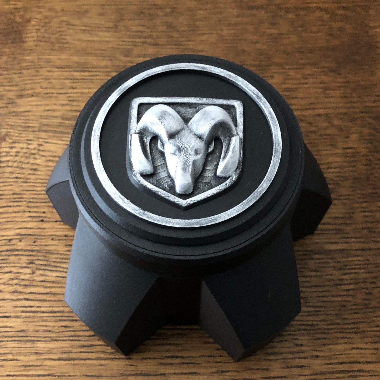 4wd centercaps silver leaf