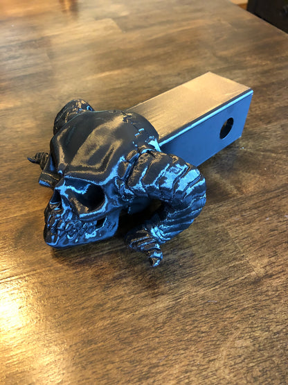 Demon skull hitch cover