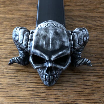 Demon skull hitch cover