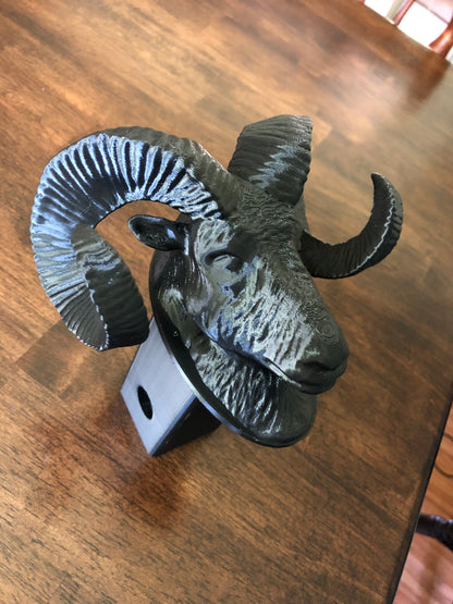 Rams head hitch cover